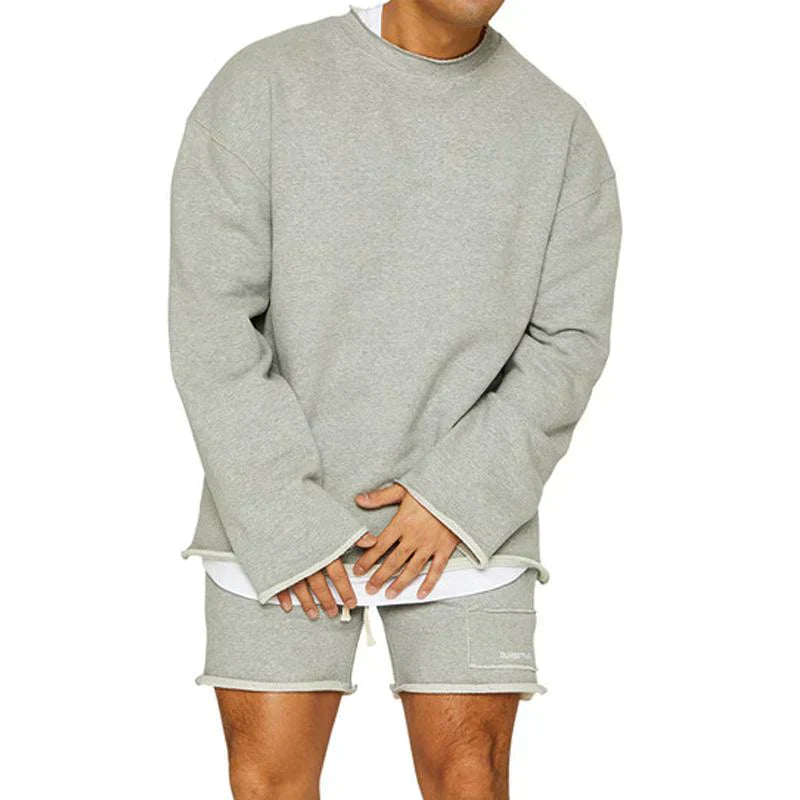 Men's Loose Sweater – Cozy Knit Pullover for Casual Wear