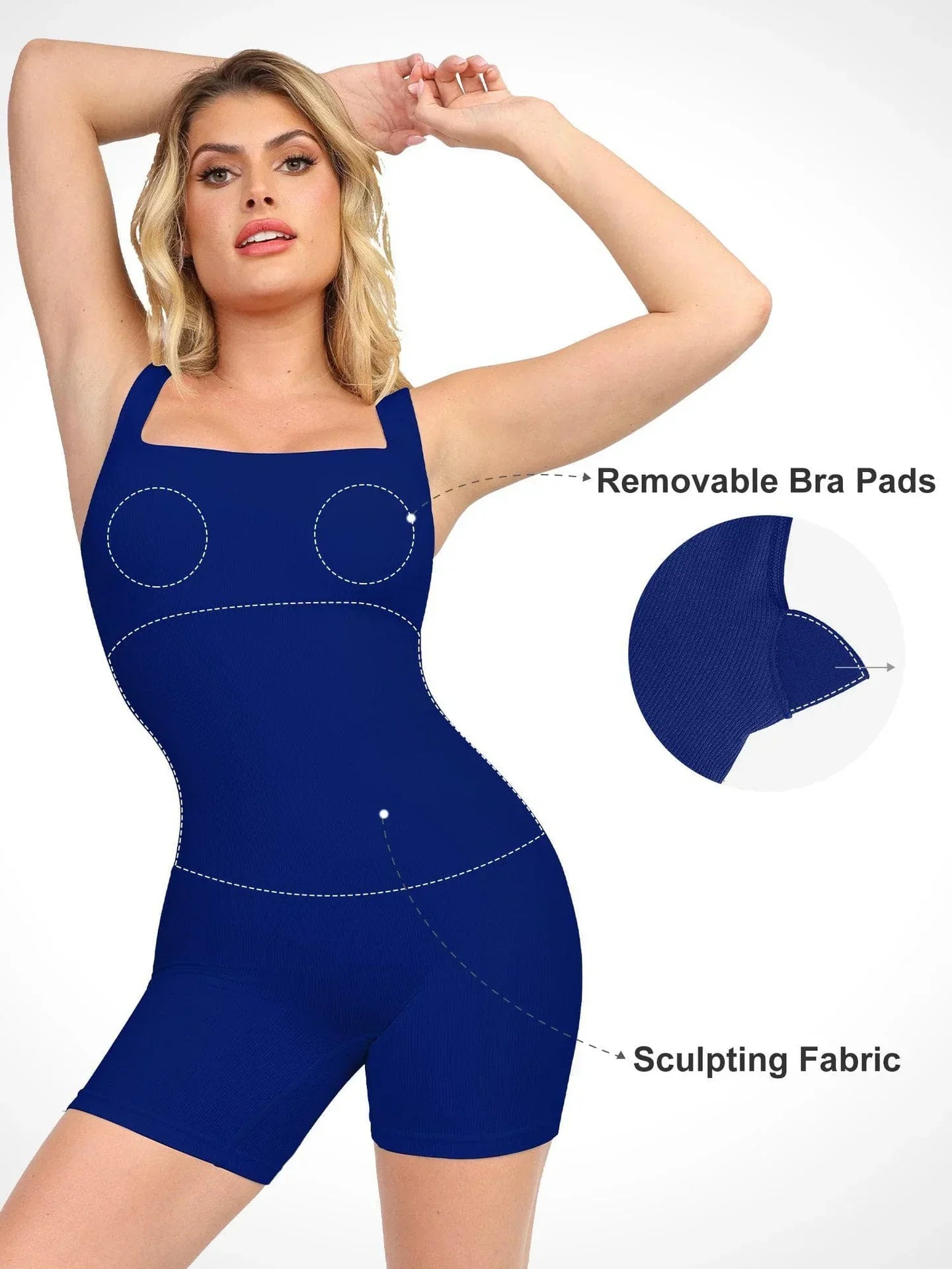 Shapewear Romper for Women – Built-In Support, Comfortable Fit