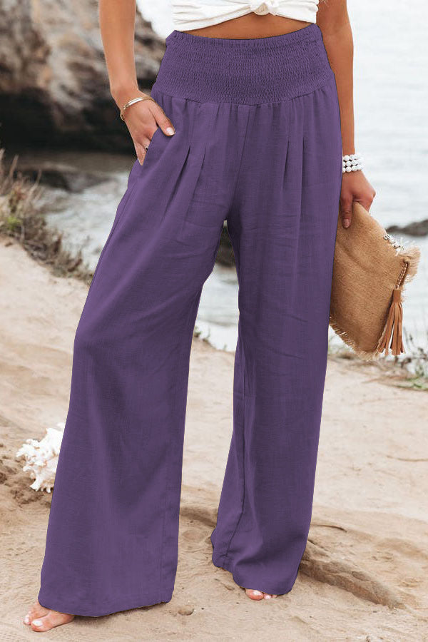 Wide Leg Casual Pants for Women – Comfortable Lightweight Trousers for Everyday Wear