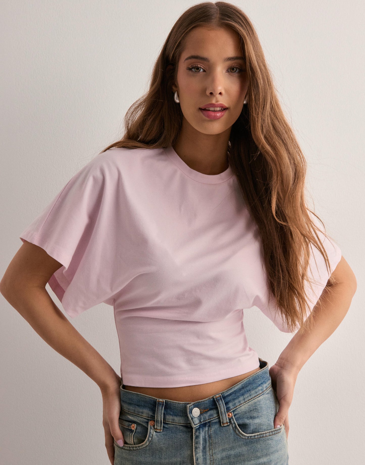 Wide Sleeve Tee Shirt – Women's Iconic Casual Top