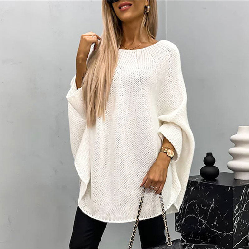 Elegant Sweater Women – Flowy Knit Top for Casual Chic Style