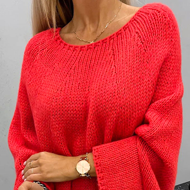 Elegant Sweater Women – Flowy Knit Top for Casual Chic Style