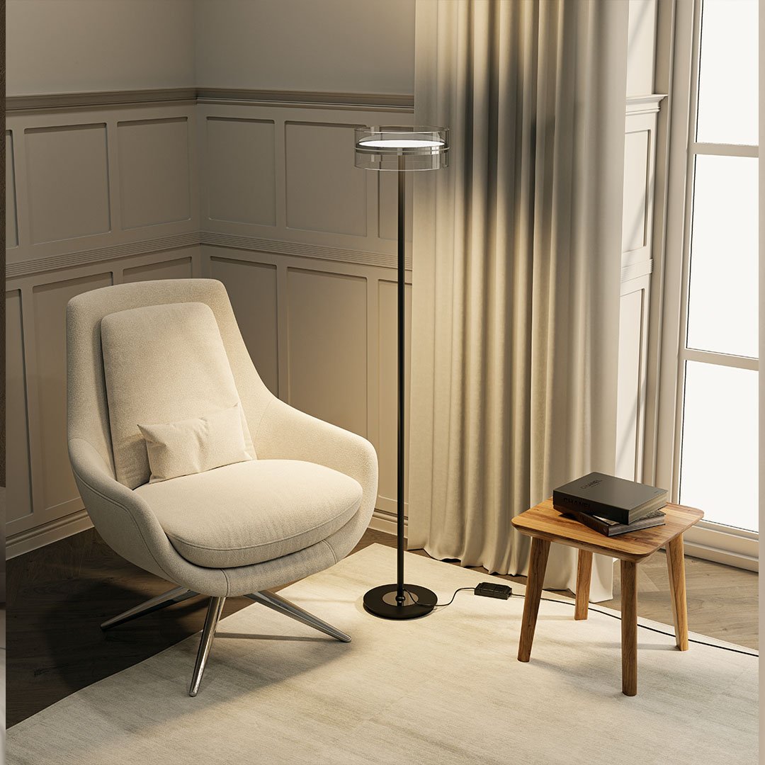 Modern Floor Lamp – Stylish Lighting for Home Office, Artistic Design