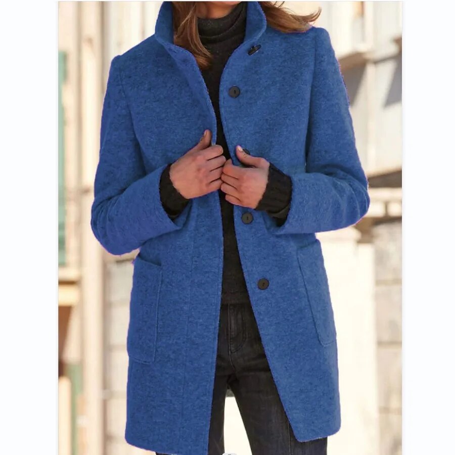 Women's Soft Coat – Stylish Warm Jacket for Winter Fashion