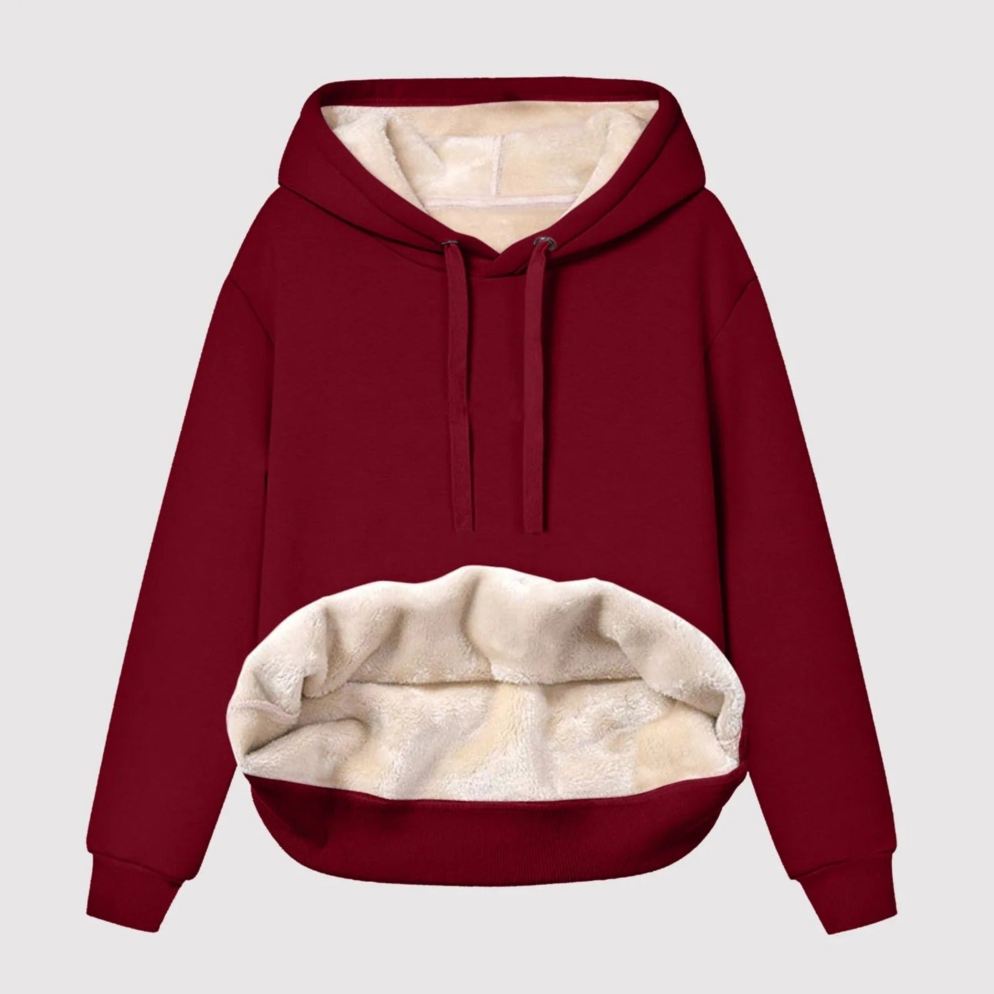 Fleece Hoodie Women – Soft Warm Pullover for Cozy Comfort