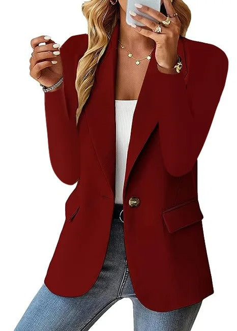 Elegant Blazer for Women – Stylish Tailored Jacket for Work and Evening Wear