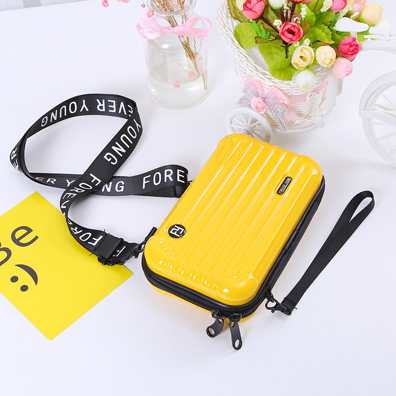 Mini Crossbody Bag – Stylish Suitcase Design for Travel