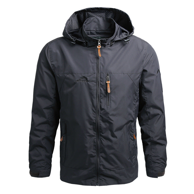 Softshell Jacket Men – Windproof Waterproof Lightweight Outdoor Wear