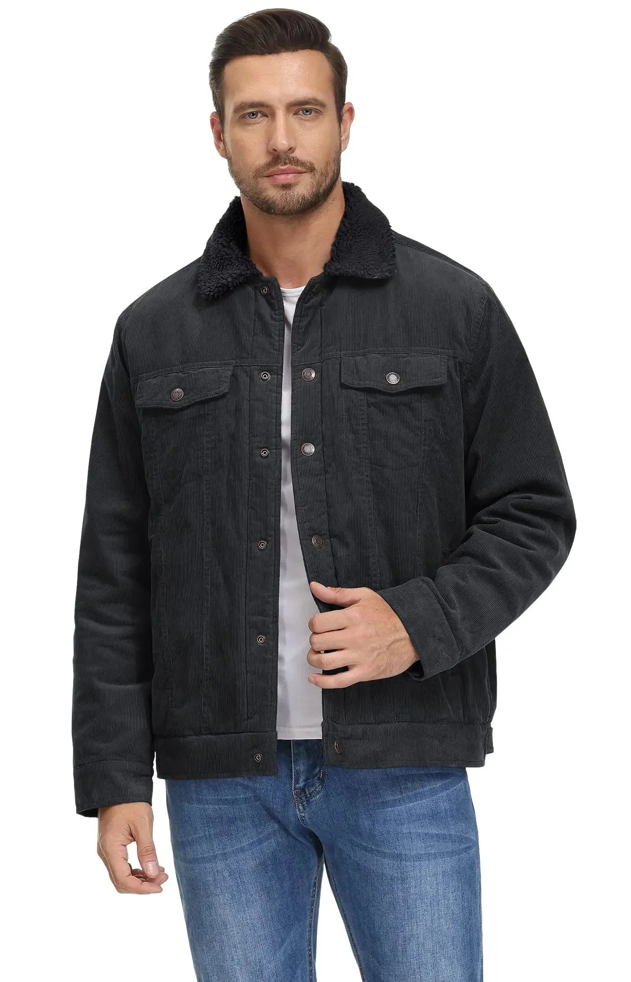 Men's Winter Jacket – Warm Insulated Coat for Cold Weather