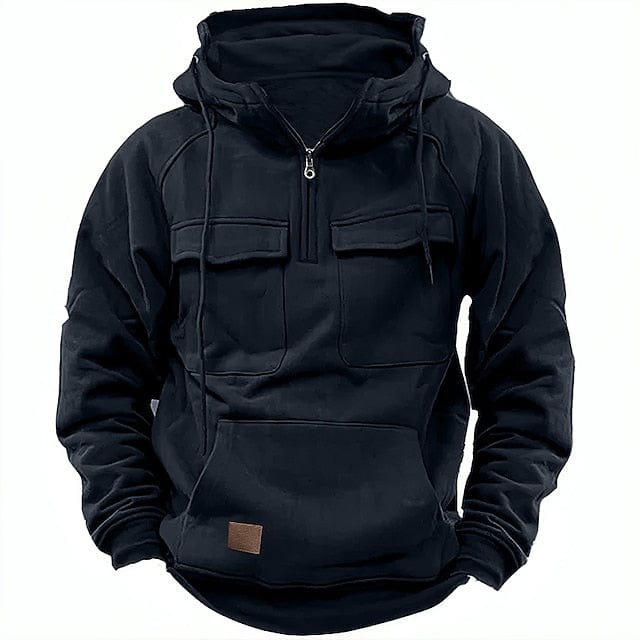 Winter Hoodie for Men – Stylish Warm Sweatshirt with Pockets